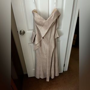 Rose gold jovani gown